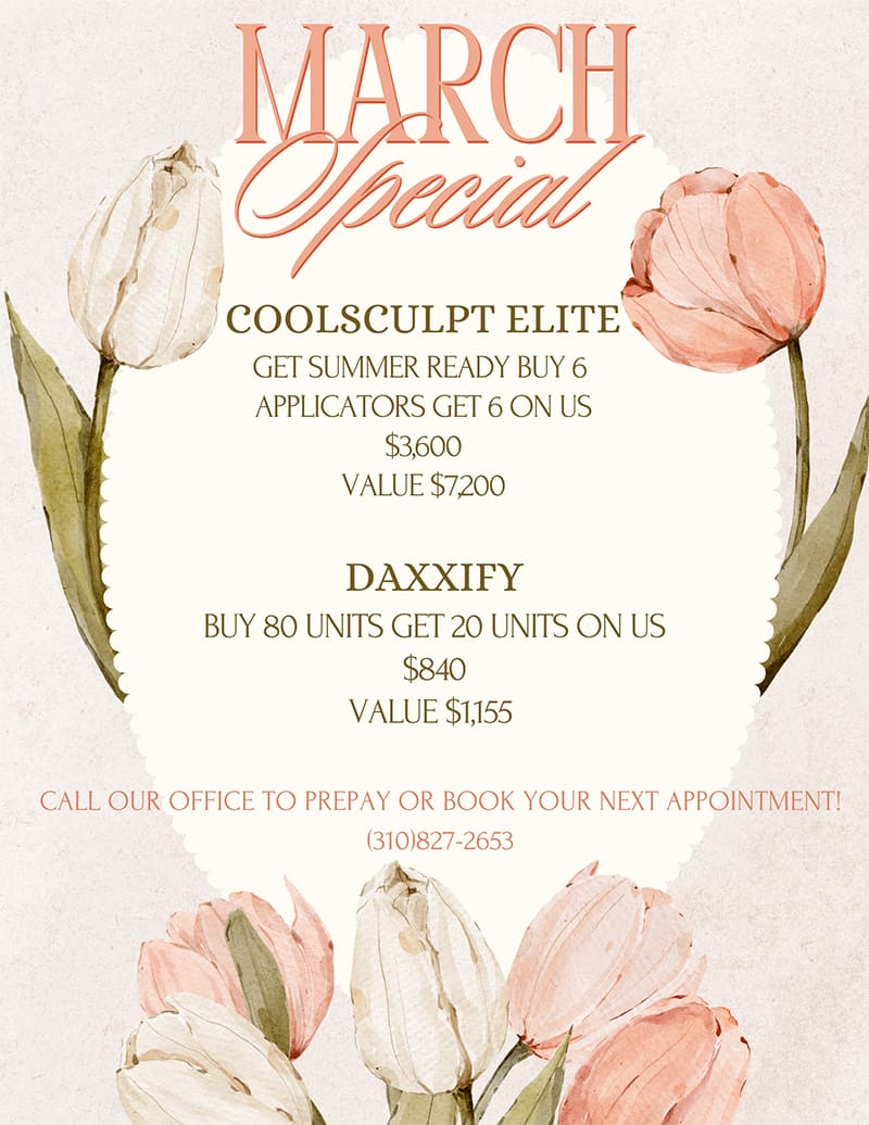 CoolSculpting Elite and Daxxify Specials for March 2025 | Marina Med Spa